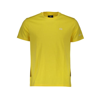 La Martina Yellow Cotton T-Shirt