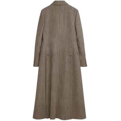 Made in Italy Brown Wool Jackets & Coat