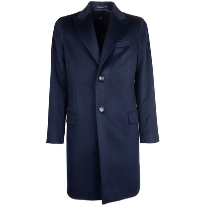 Made in Italy Blue Cashmere Jacket