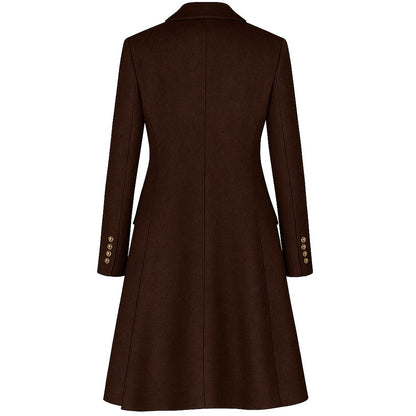 Made in Italy Brown Wool Jackets & Coat