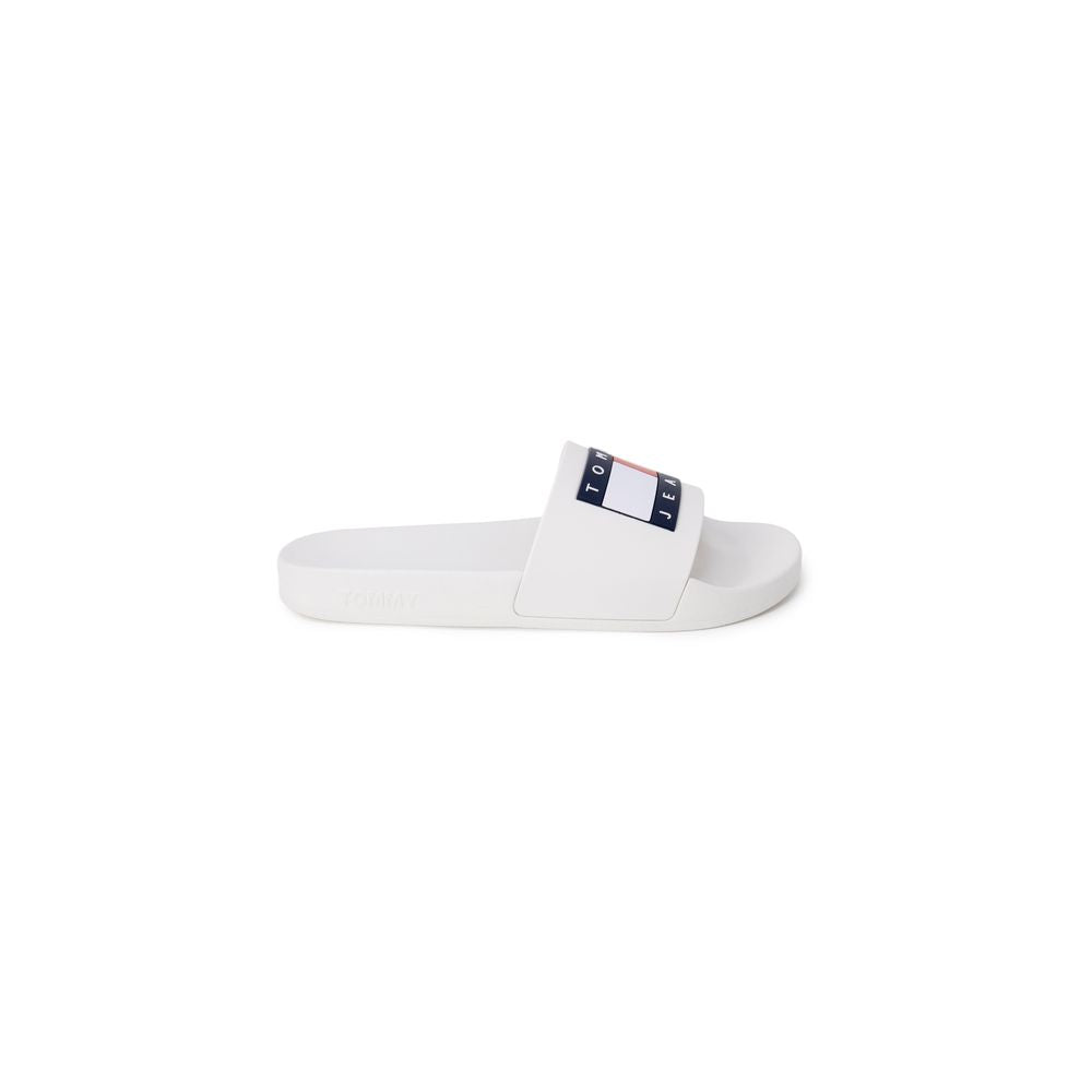 Tommy Hilfiger Jeans White Polyethylene Slipper