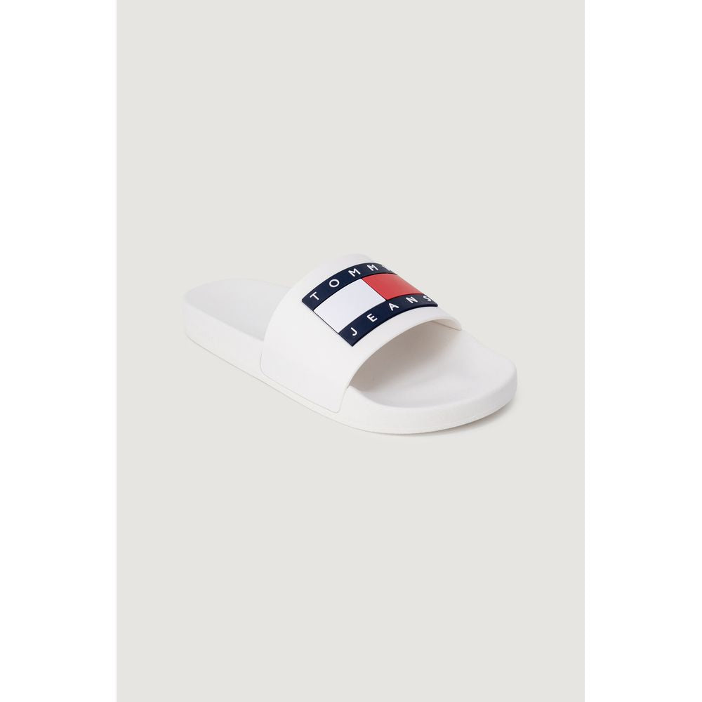 Tommy Hilfiger Jeans White Polyethylene Slipper