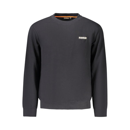 Napapijri Black Cotton Sweater