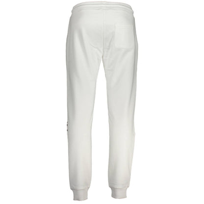 Cavalli Class White Cotton Pant
