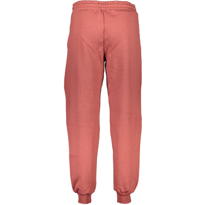 Calvin Klein Red Cotton Pant