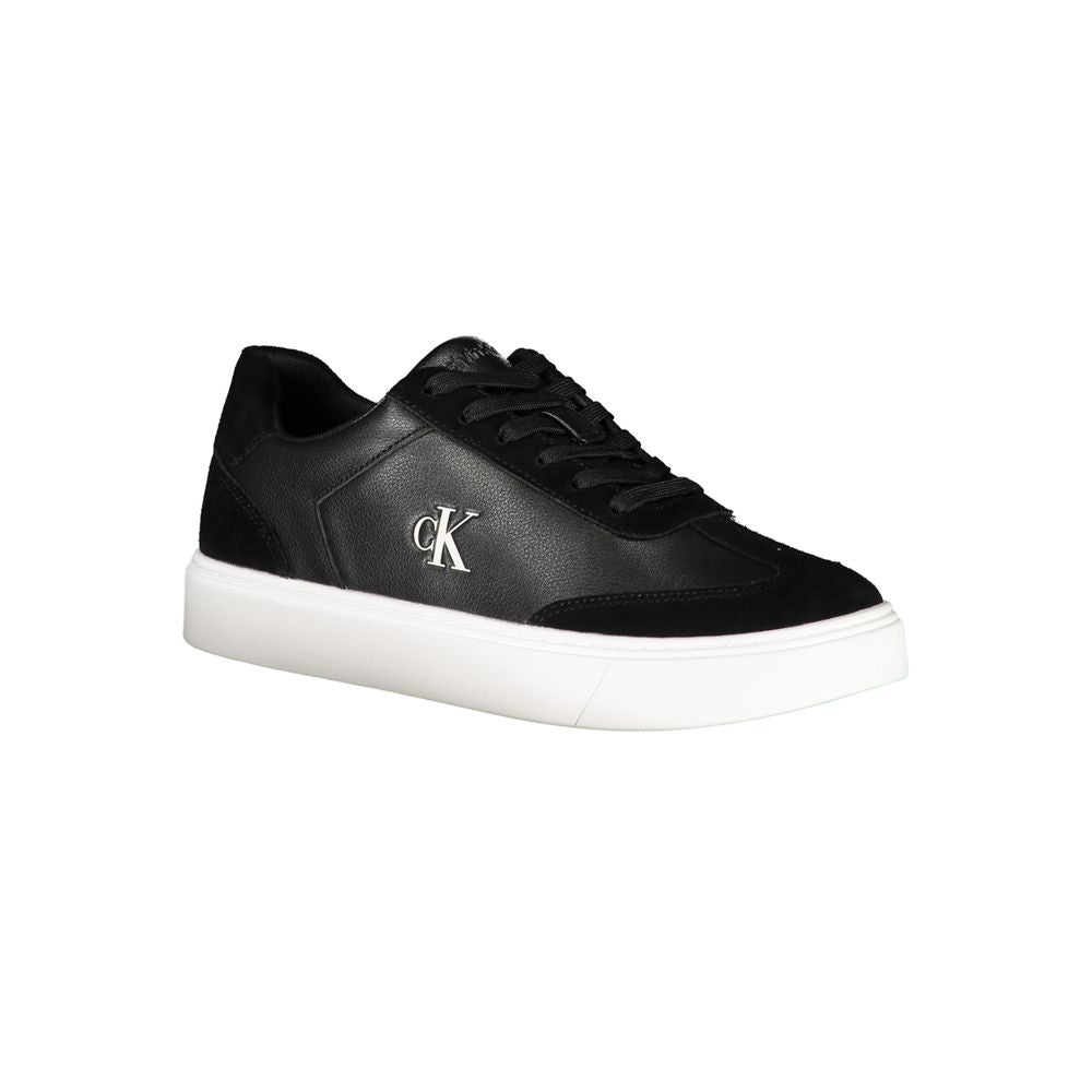 Calvin Klein Black Polyester Sneaker