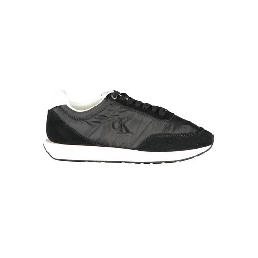 Calvin Klein Black Polyester Sneaker