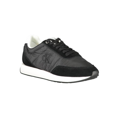 Calvin Klein Black Polyester Sneaker