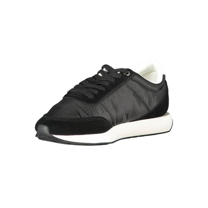 Calvin Klein Black Polyester Sneaker