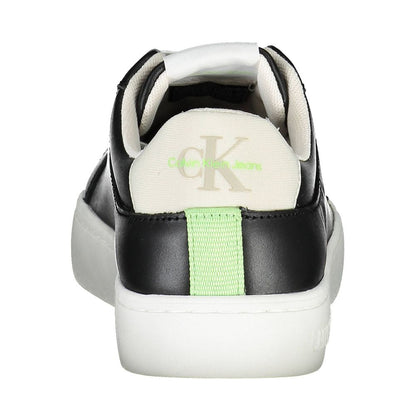 Calvin Klein Black Polyester Sneaker