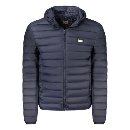 Cavalli Class Blue Polyester Jackets & Coat