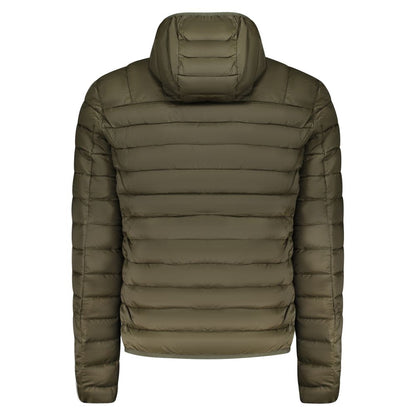 Cavalli Class Green Polyester Men Jacket