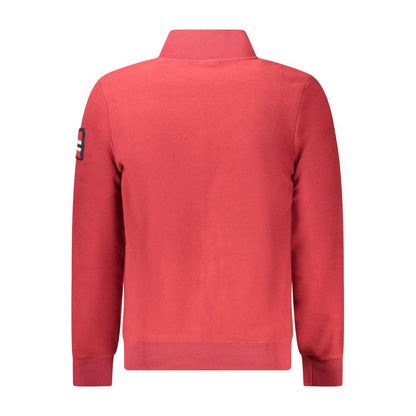 Norway 1963 Red Polyester Sweatshirt