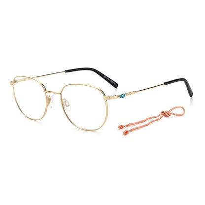 M Missoni Gold Metal Frames
