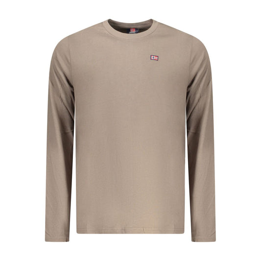 Norway 1963 Brown Cotton Men T-Shirt