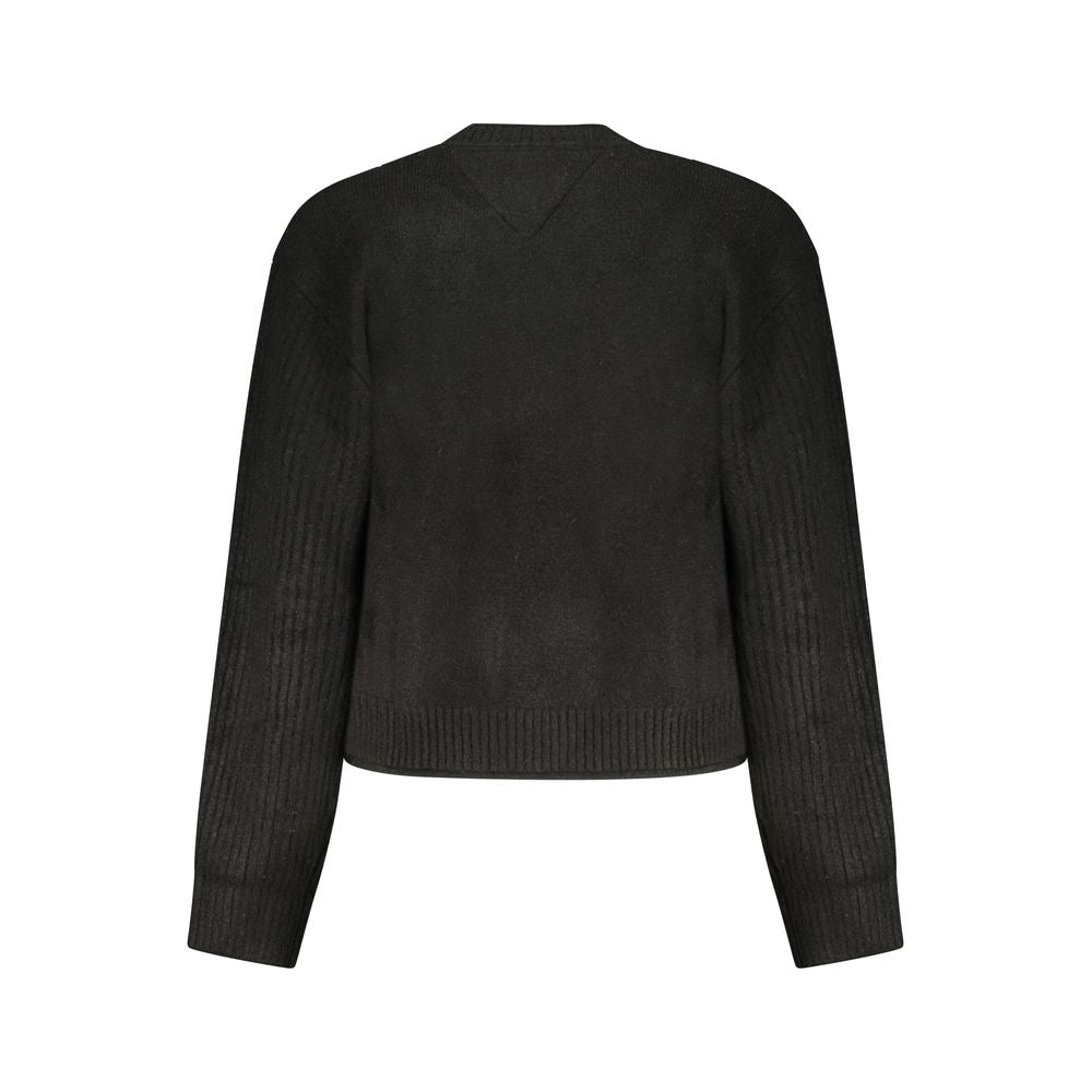 Tommy Hilfiger Black Wool Sweater
