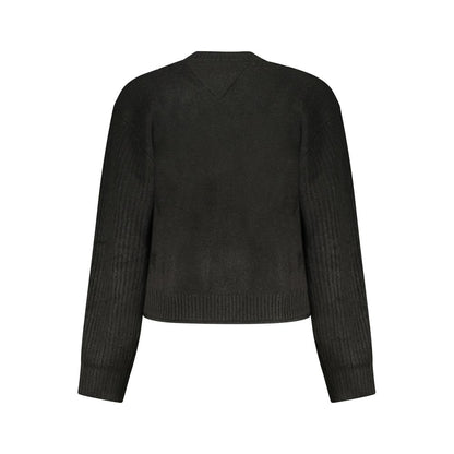 Tommy Hilfiger Black Wool Sweater