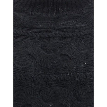 Max Mara High-neck cable-knit Sweater