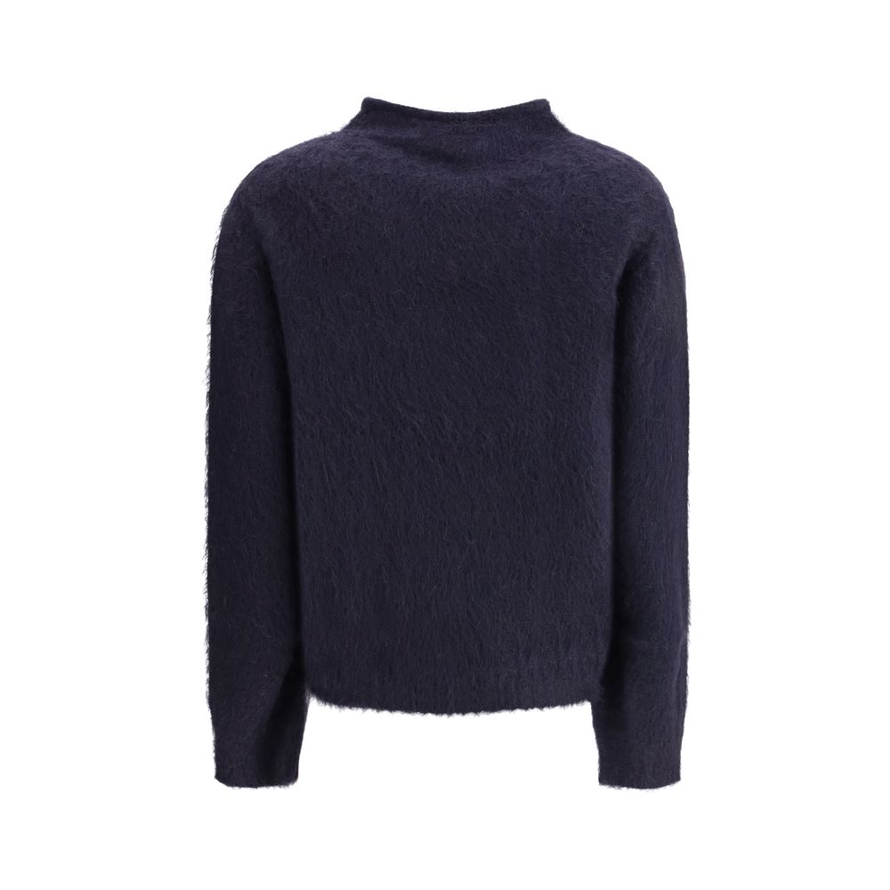 Max Mara Turtleneck Sweater in brushed mohair-blend yarn