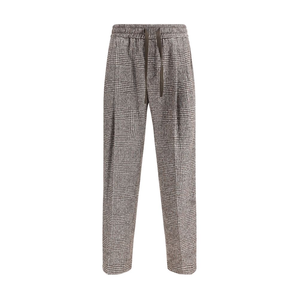 Dolce & Gabbana Jogging Trousers in Wool and Alpaca
