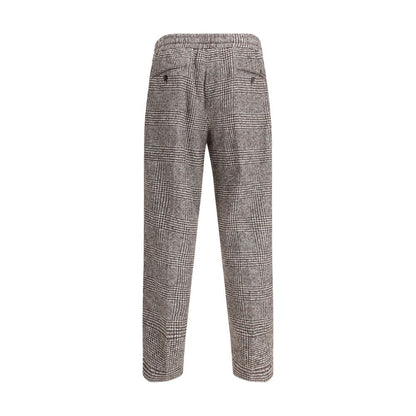 Dolce & Gabbana Jogging Trousers in Wool and Alpaca