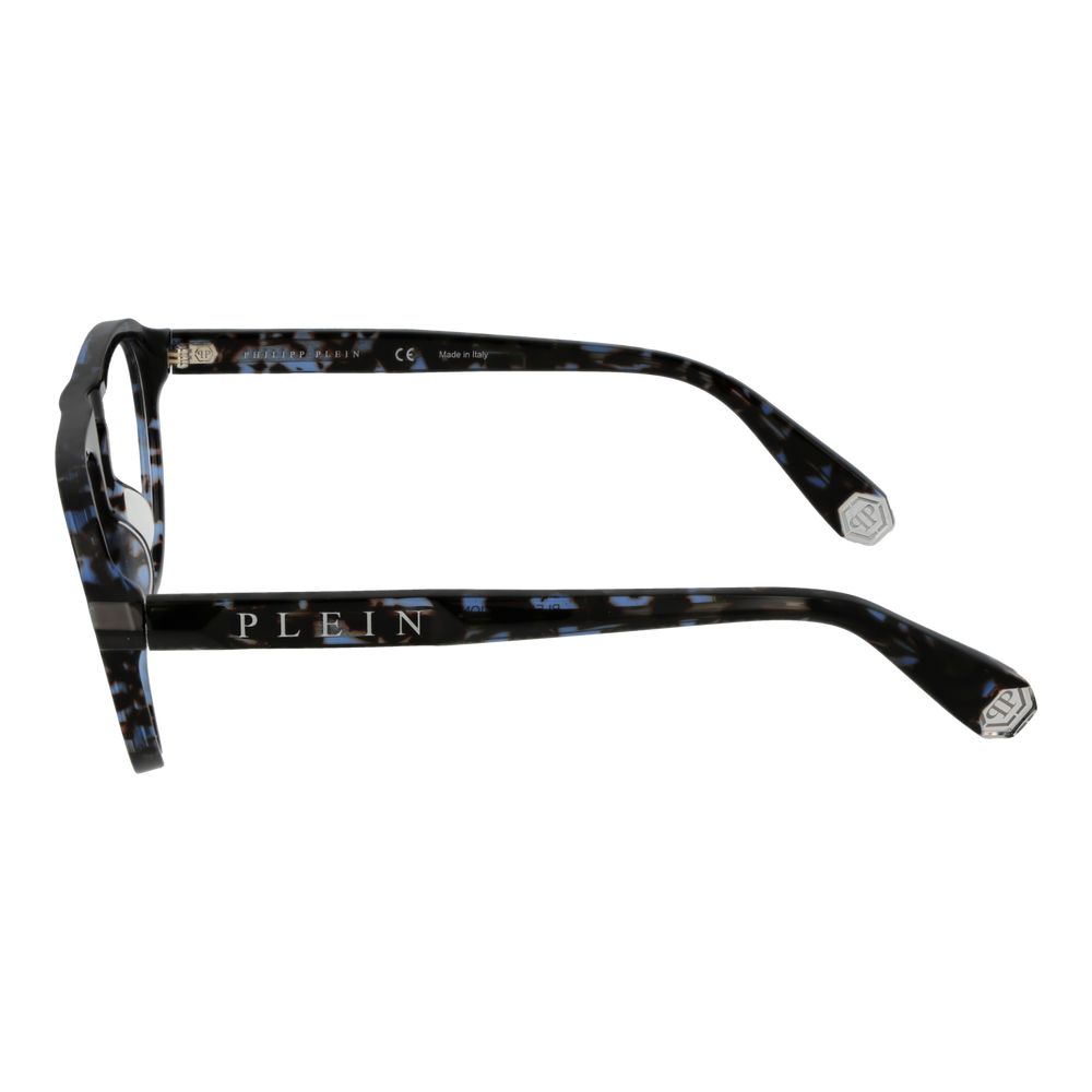 Philipp Plein Blue Men Glasses Frame