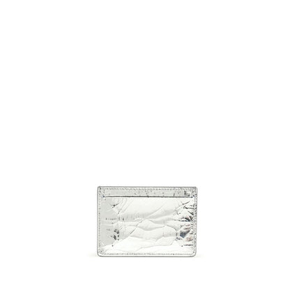 Margiela Metallic leather Card Holder