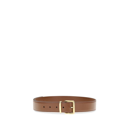 Miu Miu Brown Calf Leather Bos Taurus Regular Belt