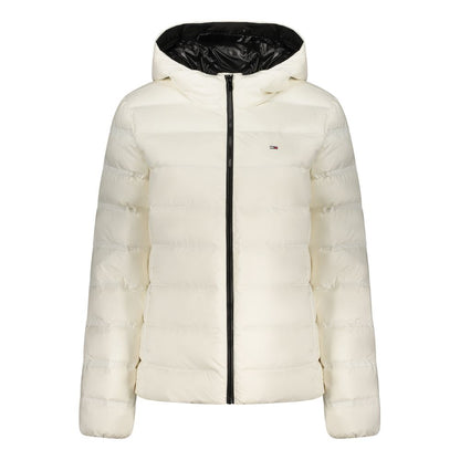 Tommy Hilfiger White Polyester Jackets & Coat