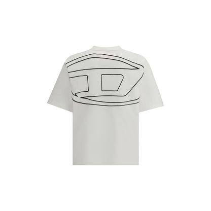 Diesel White Cotton T-Shirt