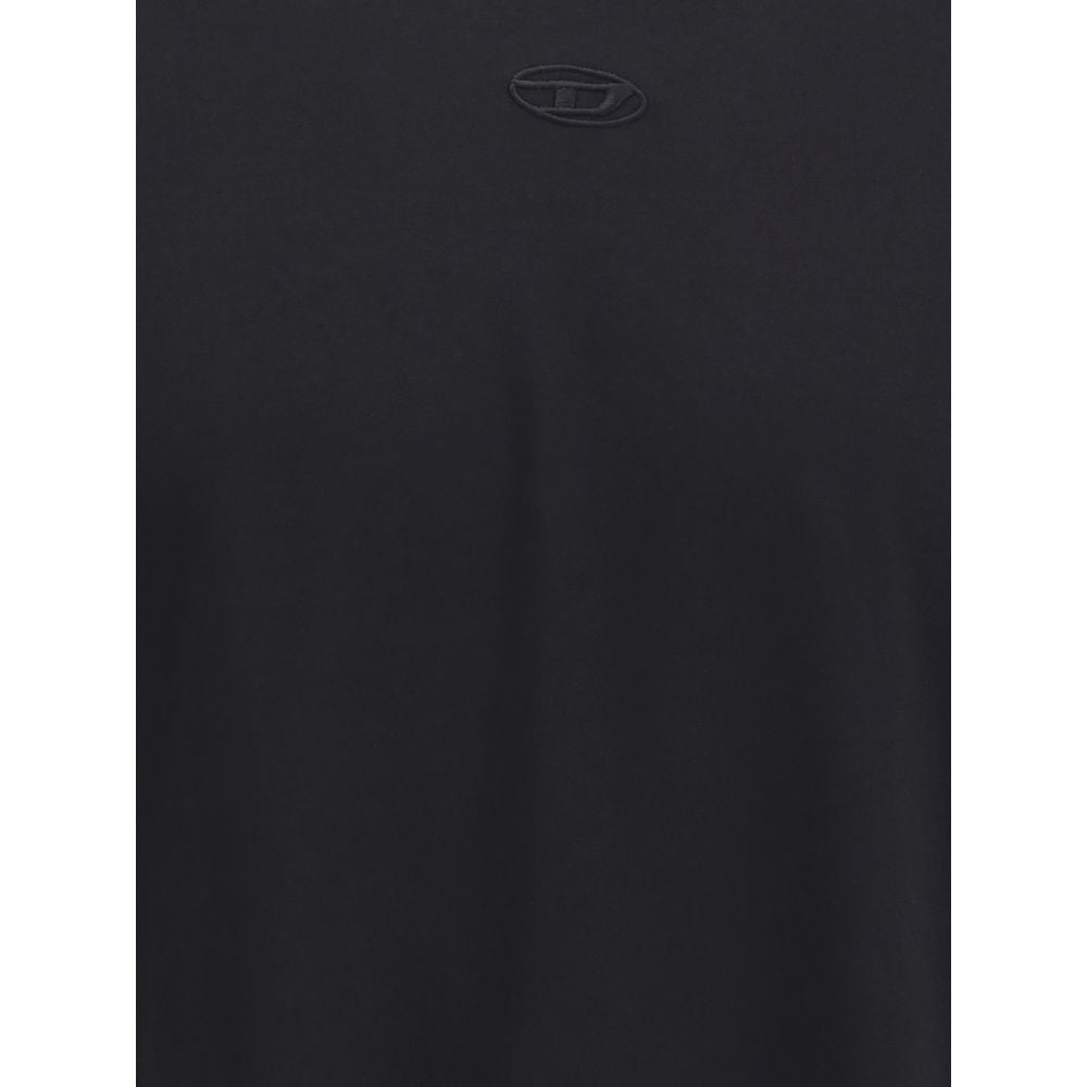 Diesel Black Cotton T-Shirt