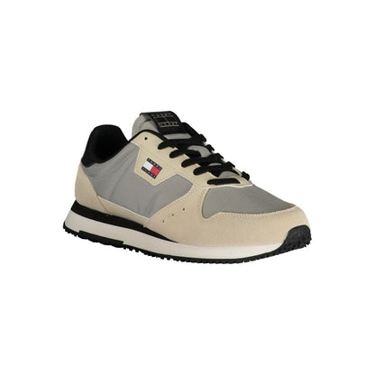 Tommy Hilfiger Gray Polyester Sneaker
