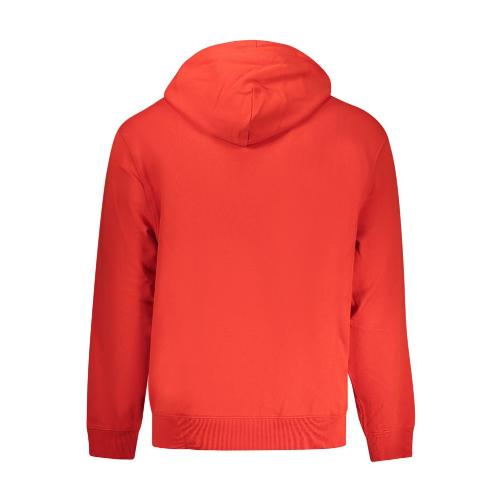 Calvin Klein Red Cotton Sweatshirt