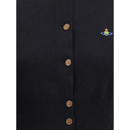 Vivienne Westwood Black Cotton Cardigan