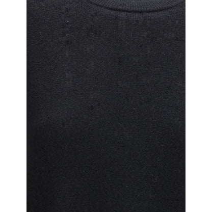 Max Mara Black Wool Top