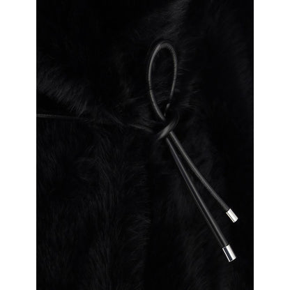 Max Mara Black Polyester Coat