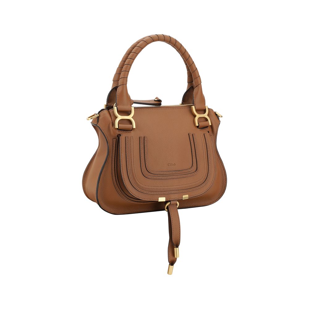 Chloé Brown Calf Leather Bos Taurus Shoulder Bag