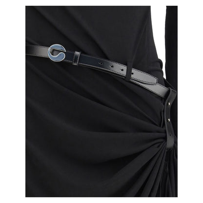 Coperni Black Polyester Casual Dress
