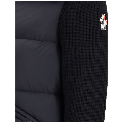 Moncler Grenoble Black Polyamide Coat