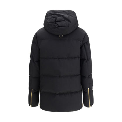 Moose Knuckles Black Cotton Coat