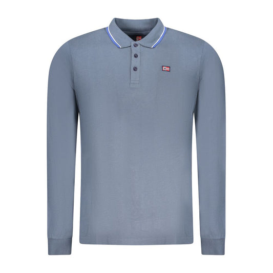 Norway 1963 Blue Cotton Polo Shirt