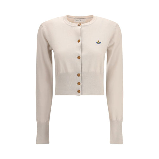Vivienne Westwood White Cotton Cardigan