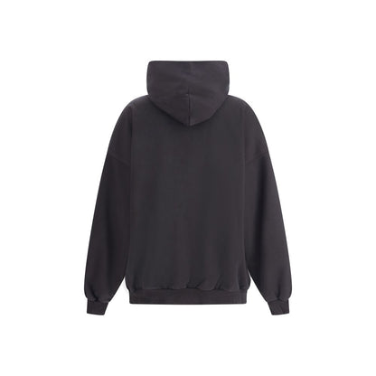 Balenciaga Black Cotton Sweatshirt