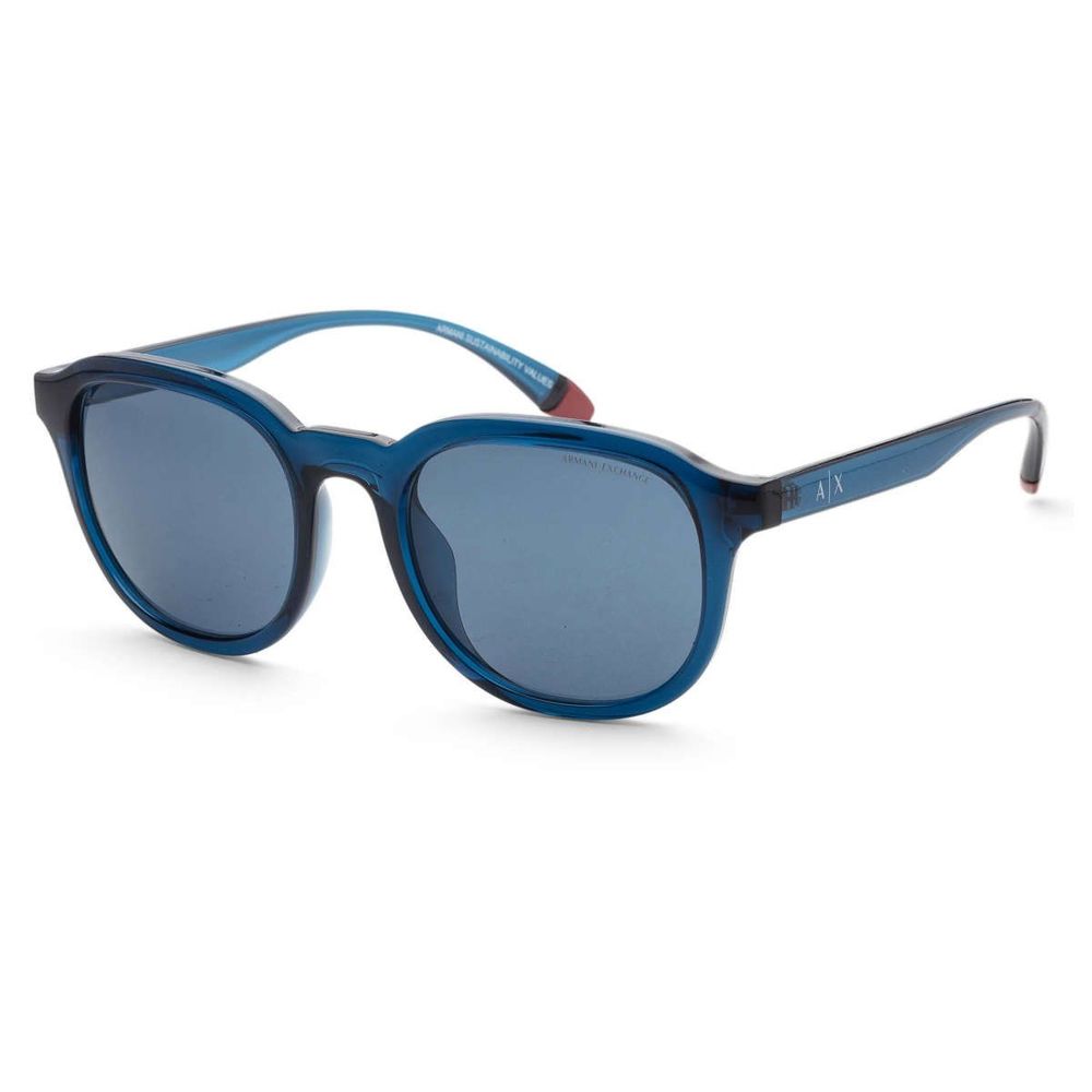 Armani Exchange Blue Resin Sunglasses