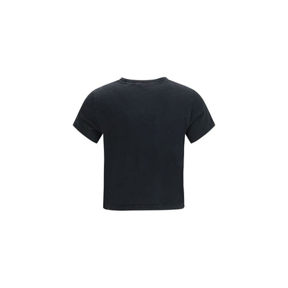 Alexander Wang Black Cotton T-Shirt