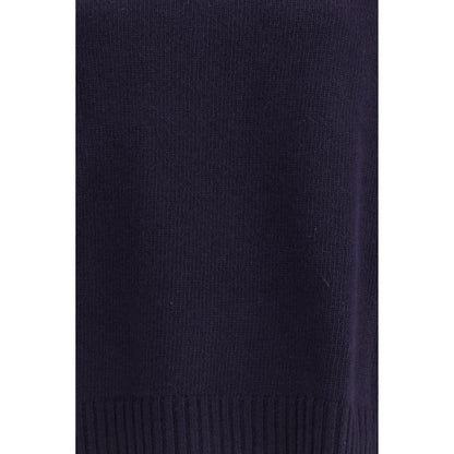 Max Mara Blue Fleece Wool Top
