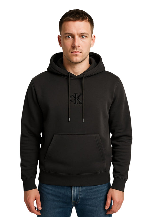 Calvin Klein Black Cotton Sweatshirt