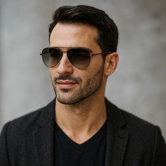 Belstaff Brown Titanium Sunglasses