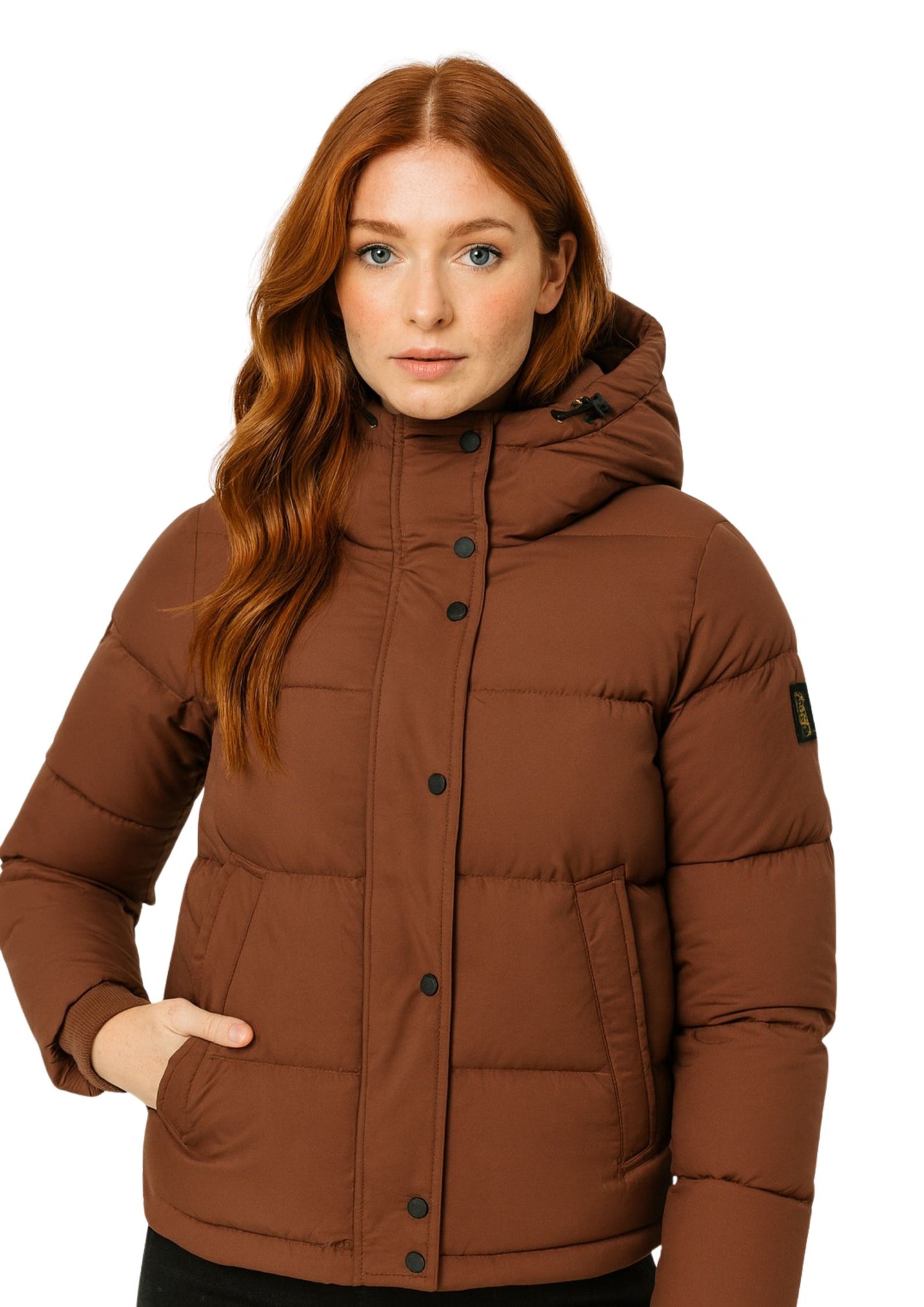 Refrigiwear Brown Polyester Jackets & Coat