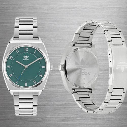 Adidas Gray Stainless Steel Watch